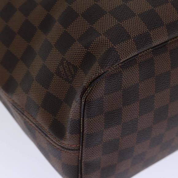 LOUIS VUITTON Damier Ebene Neverfull MM Tote Bag N51105 LV Auth am6117A - Picture 9 of 16